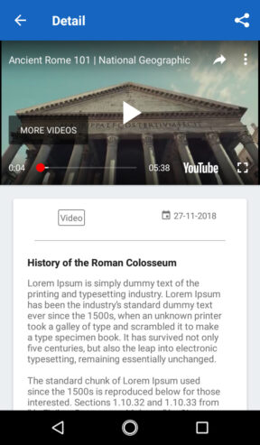 Portfolio App Detail Showcase